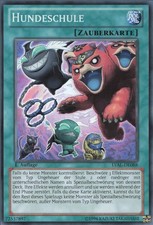 YuGiOh Hundeschule LVAL-DE088 Super Rare Good unl.