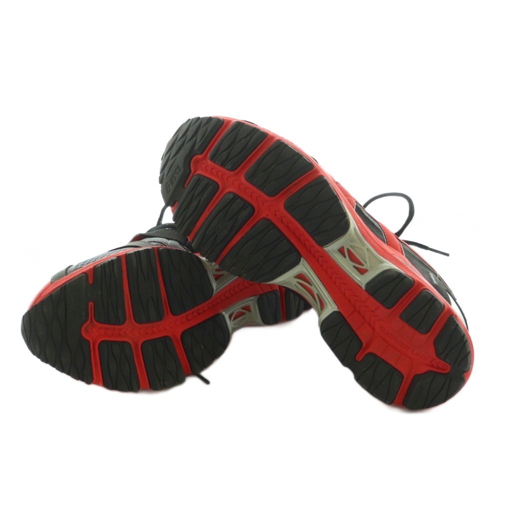 ASICS x Kiko GelMC Plus Sneakers US95 275cm Red Gray AB Used thumbnail 6