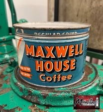 Vtg. MAXWELL HOUSE Coffee Tin Can