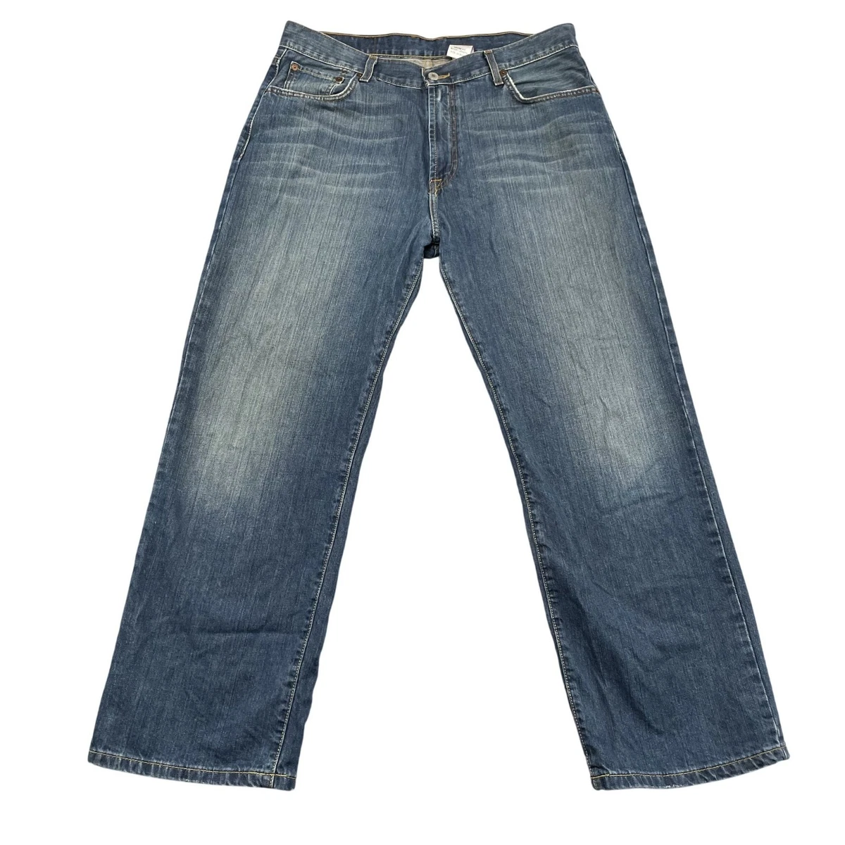 Jean Salopette Lucky Brand Taille 32 - Occasion Très Bon état, Délavé, 100% Coton