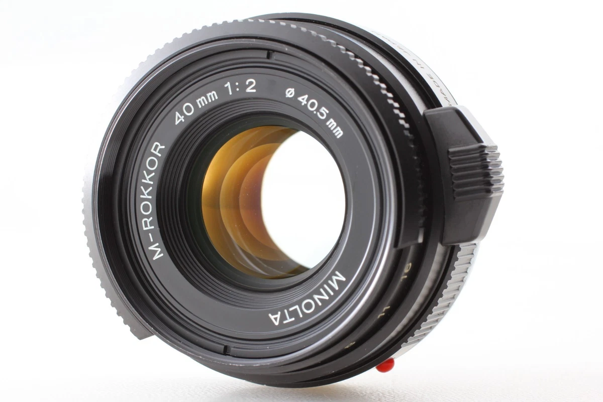 Minolta M Rokkor 40mm F2 for sale - eBay