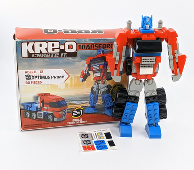 Kre-O Transformers Optimus Prime Construction Set Action Figure