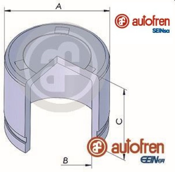 Autofren Seinsa D025322 Kolben FüR Bremssattel Kolben Bremssattel-image