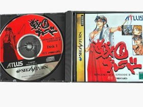 Sengoku Blade Sega Saturn Japan Complete CIB w/ Obi Postcard Tested Working