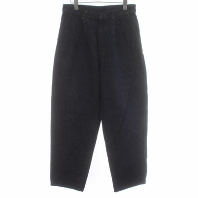 Graphpaper 17Aw Colorfast Denim Two Tuck Pants Selvedge Jeans Wide 