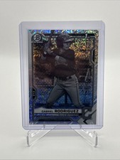 2021 Bowman Chrome Gabriel Rodriguez #BCP-180 Black & White Mini Diamond