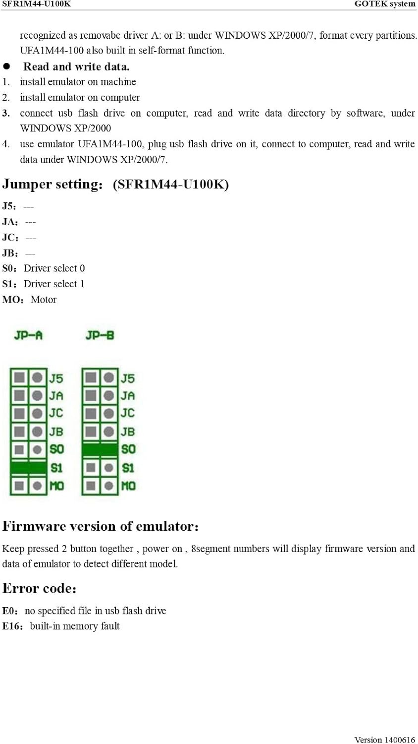 U100 USB Floppy Drive Emulator - Transform Your 1.44MB Data Transfer Experience