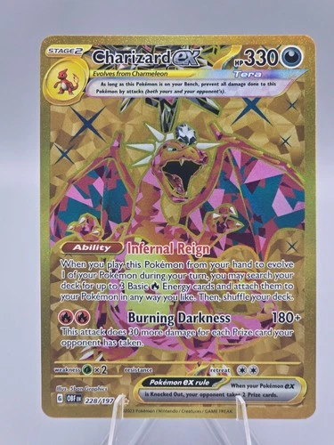 Charizard ex 228/197 SV03: Obsidian Flames Holo