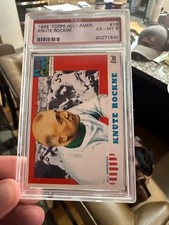 1955 Topps All-American Knute Rockne psa 6 - Beautiful!
