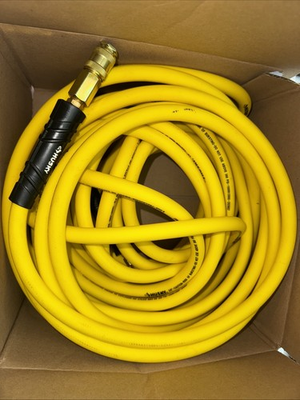 #ad #ad Husky 1 4” X 40ft Yellow Hybrid Air Hose Up to 300 PSI. Used $20.99