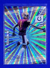 2021 Panini Prestige Mike Strachan Xtra Points Sunburst Rookie #298 Colts