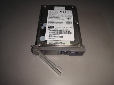 Sun SunFire 280R SCSI HD SUN 72GB FUJITSU MAP3735FC 10K RPM 5405408-01 + CADDY