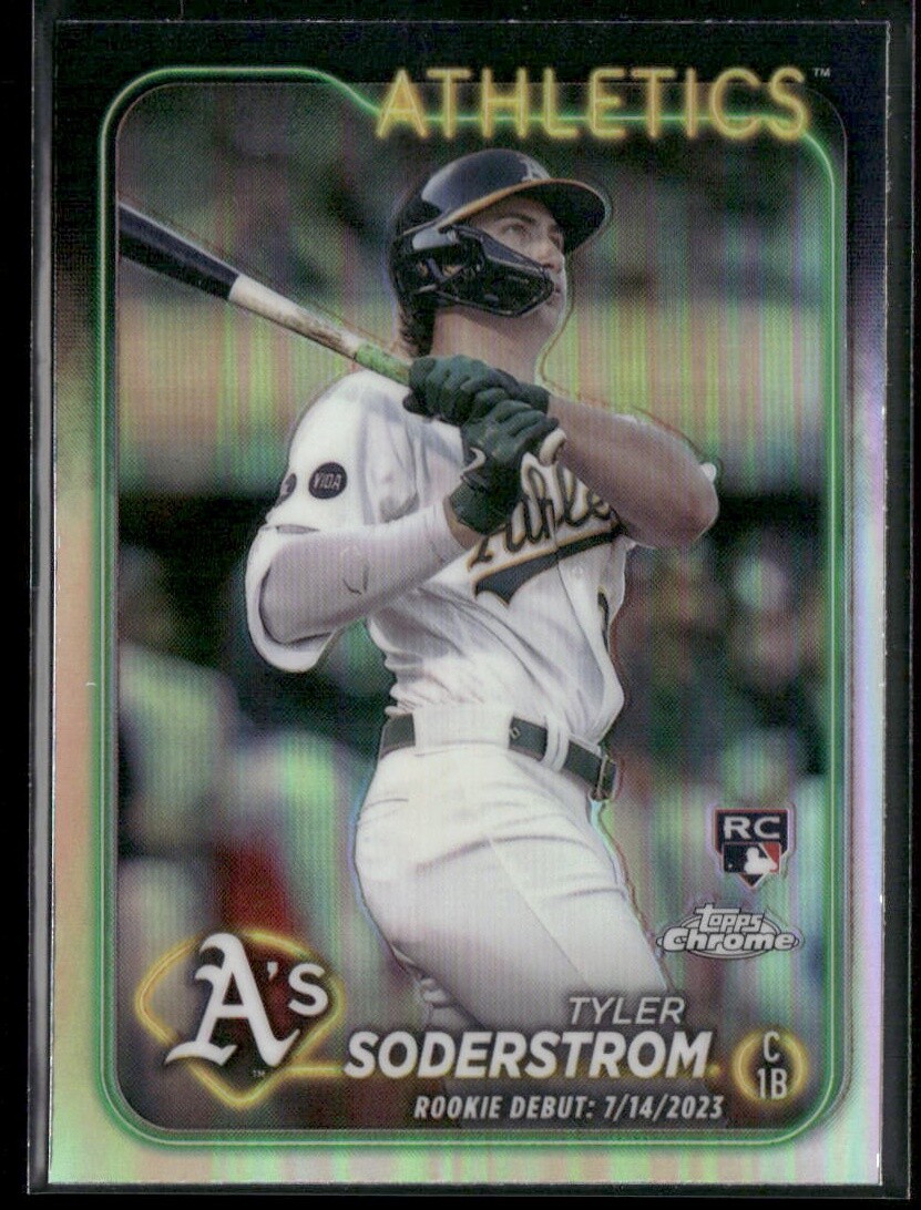 2024 Topps Chrome Update #USC22 Tyler Soderstrom RC - Refractor - 10077