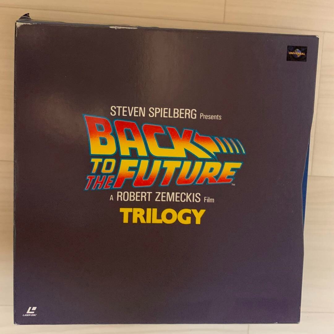 Back to the Future Trilogy Collector's Set Laserdisc Jpanese Ver