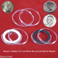 Air-tite 38mm Coin Holder Capsules for Silver Dollars, Morgan,Peace & Eisenhower