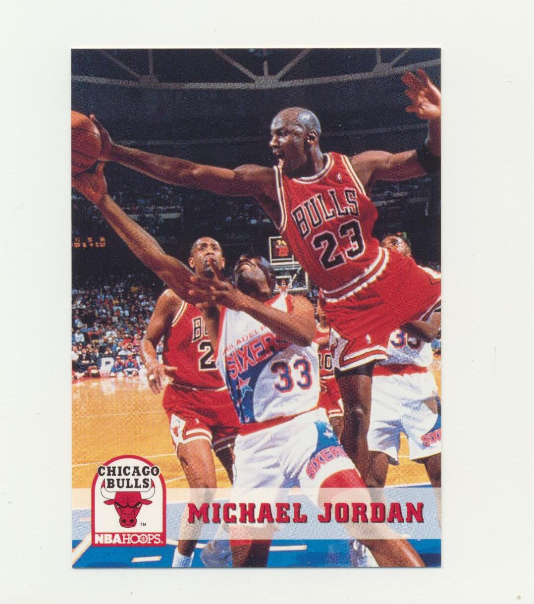 1993 Skybox NBA Hoops #28 Michael Jordan Sharp NM/Mint