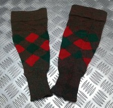 Footless Kilt Hose Regimental Tartan Pattern British Army Issue Highland Dress