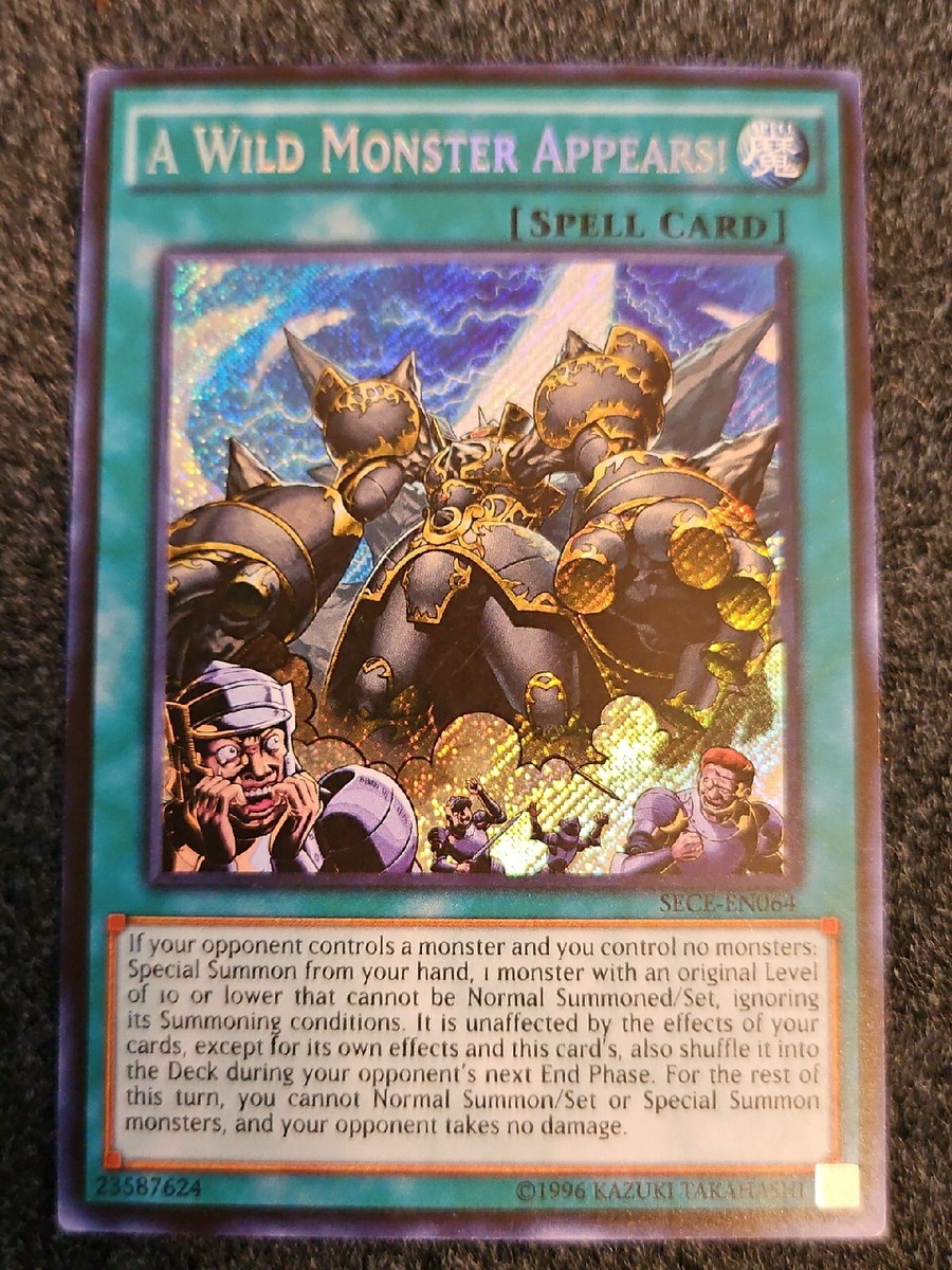 1x (VLP) A Wild Monster Appears! - SECE-EN064 - Secret Rare