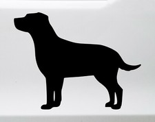 LABRADOR RETRIEVER Vinyl Decal V1 - Dog Puppy Yellow Black Lab - Die Cut Sticker