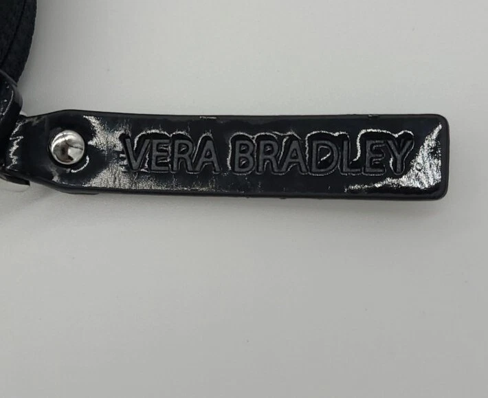 Funda Tablet Floral Neopreno Vera Bradley. Amarillo, negro y tostado con cierre de cremallera. Foto 4 de 4