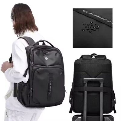 BANGE Waterproof Men Business Laptop Backpack school Travel Hiking Sports bag
