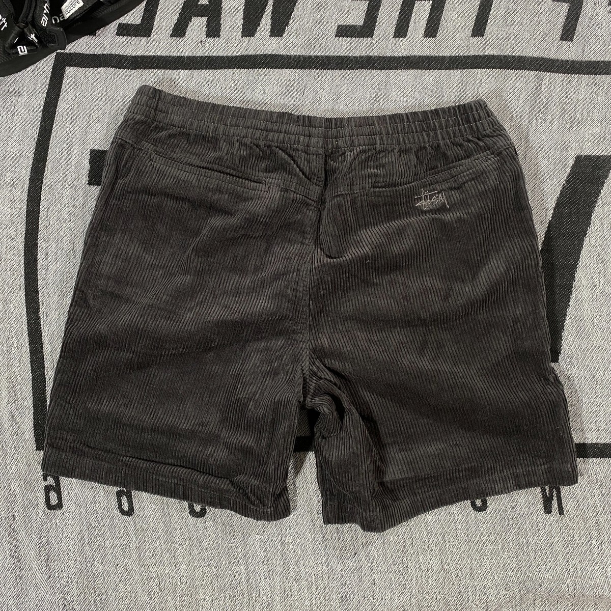 Stussy Wide Wale Cord Shorts Charcoal Size 32 BNWT | eBay Stussy Wide Wale Cord Shorts Charcoal Size 32 BNWT | eBay