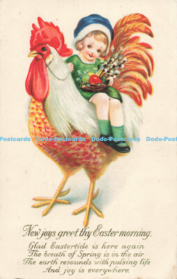 R205093 Neu Freuden Gruß dein Ostermorgen Frohe Osterzeit ist wieder da S B Exce