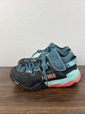 Hoka Womens Size 7 Running Shoes Arkali Hoka One One Vibram Soles Good Condition