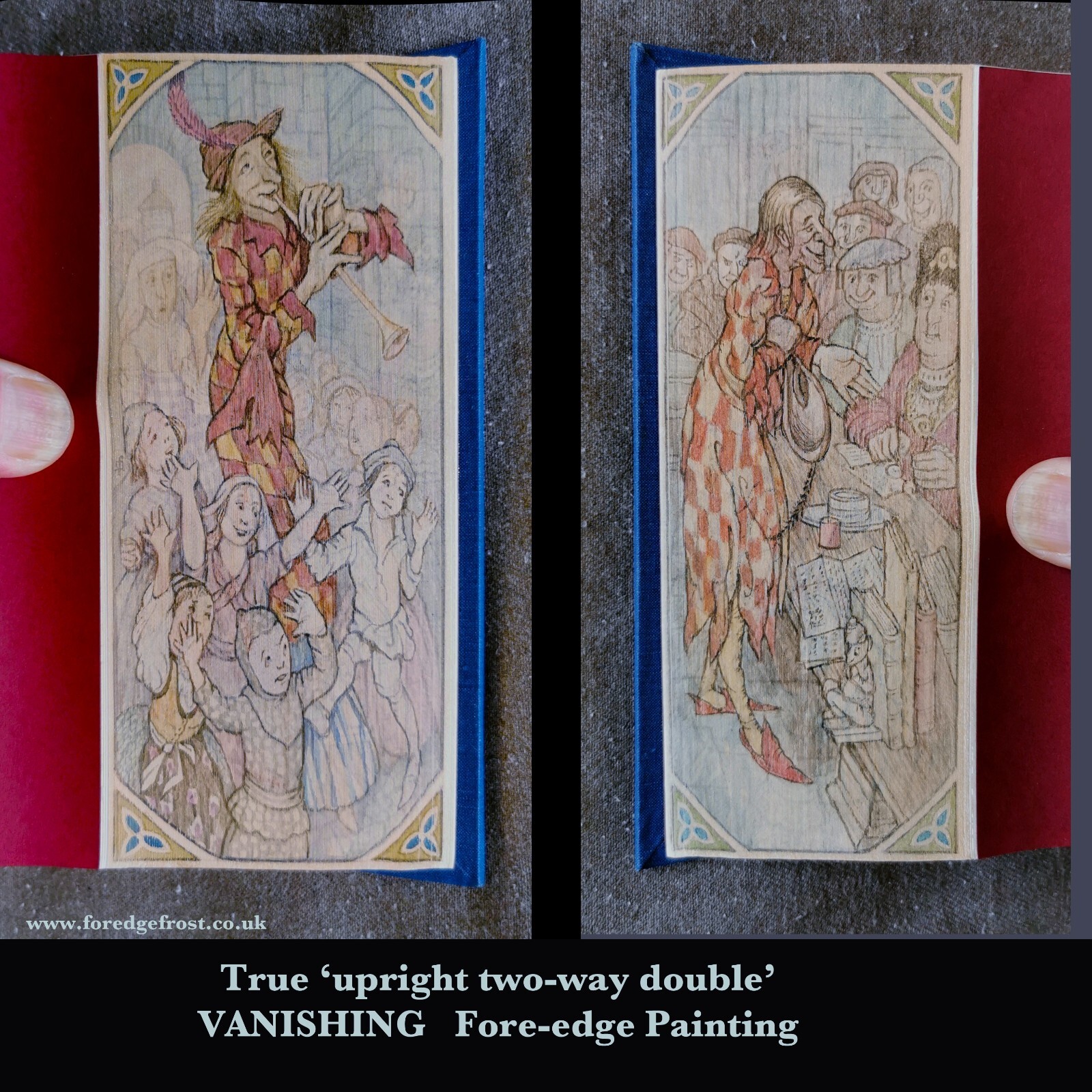 VANISHING Fore edge Painting Two way double Arthur Rackham eBay