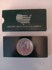 Classic Replica Coins of America 1892 Barber Quarter .999 silver plate