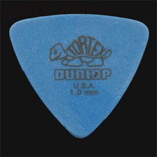 Dunlop Tortex Triangle Guitar Picks Plectrums 1.00mm Blue - 6 10 12 20 24 36