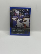 2017 Donruss Press Proof Blue Danny Woodhead Baltimore Ravens #254