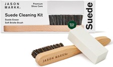 Suede Shoe Cleaning Kit - 2-Piece Set with Brush  Stain Eraser