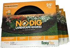 Lot Of 4 Dimex Easy Flex No Dig Landscape Edging 50 feet Each Sealed Boxes