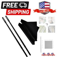 2 Sets Flute Cleaning Rod and Cloth, Flute Cleaning Kit, Flute Cleaning Rod a...
