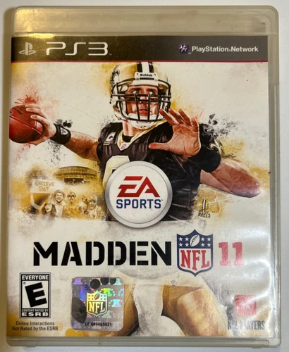 Madden NFL 11 Sony Playstation 3 PS3 Game - CIB Tested Clean