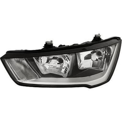 Scheinwerfer Vorne Links (Fahrer) Audi A1 Ab 2015 Bis 2018 Halogen Schwarz...-image