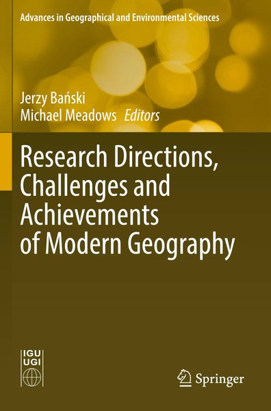 Research Directions, Challenges and Achievements Of Modern Geography Taschenbuch-image