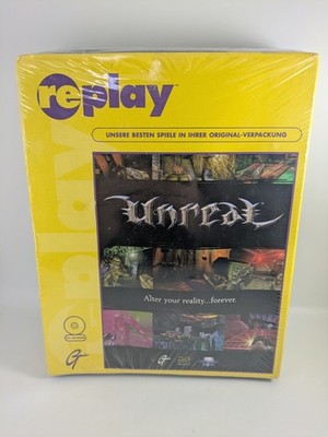 Unreal PC Replay Version USK 18 BIG BOX SEALED