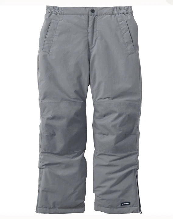 NEW Lands End Kids Squall Waterproof Insulated Iron Knee Snow Pants, Size 10 - Image 2 of 4