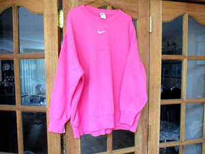 bright pink nike tracksuit