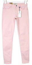 MAISON SCOTCH La Bohemienne Women's Jeans W27 Pink Skinny Cotton Stretch Mid *
