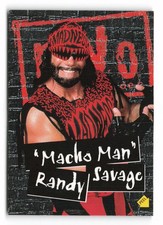 1998 Topps WCW/nWo Macho Man Randy Savage Stickers S3