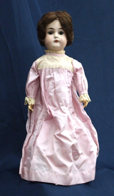 Antique Bisque Doll Edmund Steiner E.U.St. A.M.7 Socket Head Rare Compo Body 21''