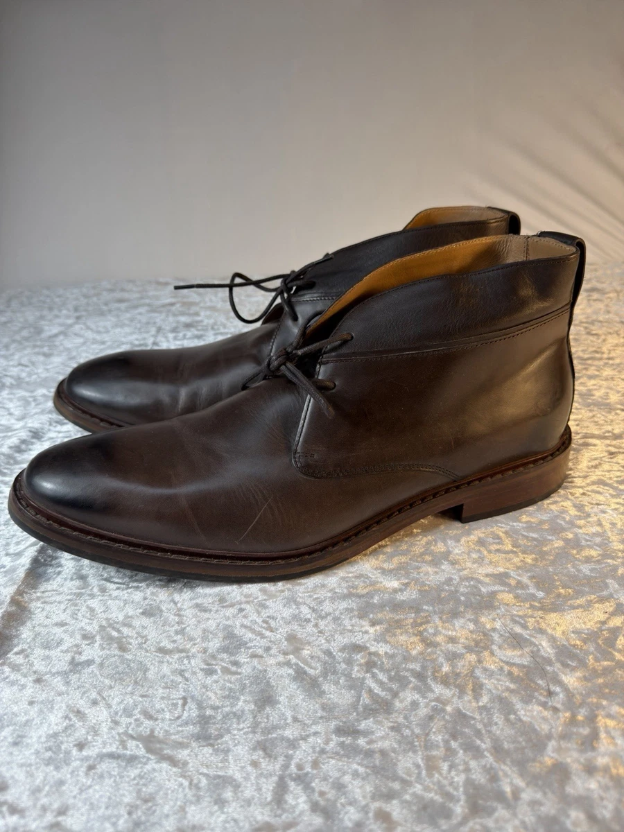 Cole Haan Lace Up Boots for Men with Upper Leather for Sale  display picture 3