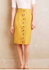 Maeve Ada button front pencil skirt, Sz4