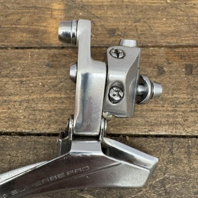 Vintage Suntour Superbe Pro Front Derailleur Braze-On Double Road