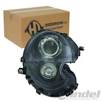 Diederichs Xenon Scheinwerfer Mit Lwr-Motor Schwarz Links FüR Mini | 1206185