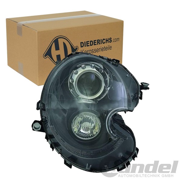 Diederichs Xenon Scheinwerfer Mit Lwr-Motor Schwarz Links FüR Mini | 1206185-image