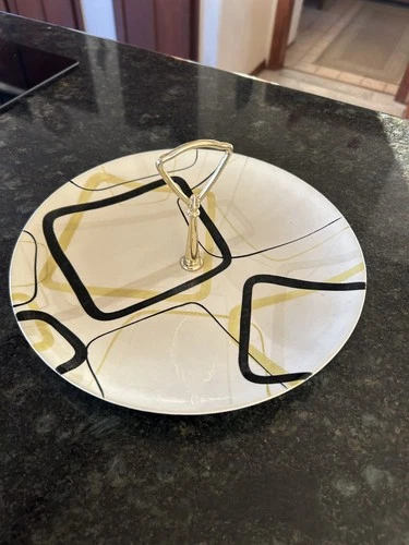 Vintage Red Wing Pottery Smart Set Tidbit Tray